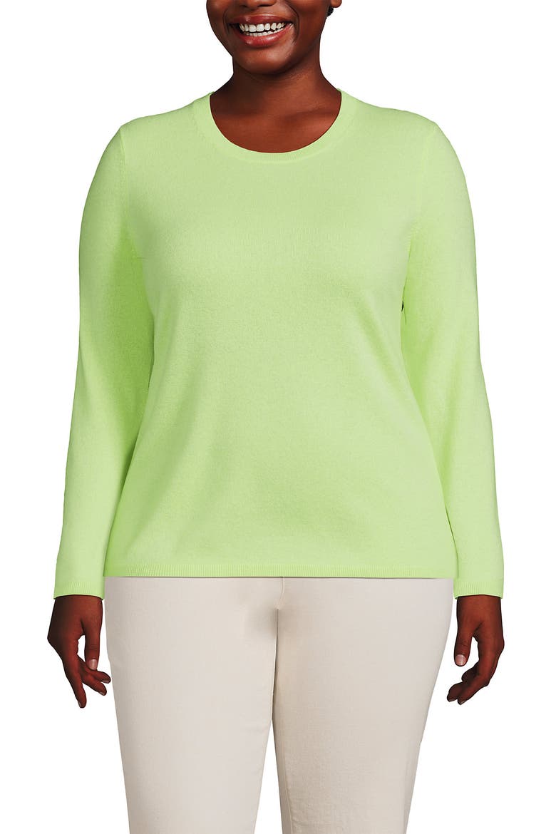 Cashmere Sweater, Alternate, color, Fluorescent Green