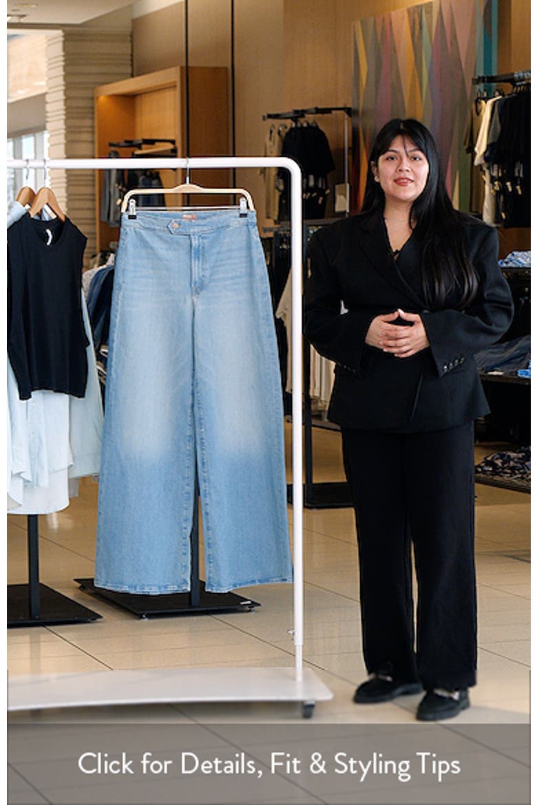 The Tab Roller Skimp Wide Leg Jeans video