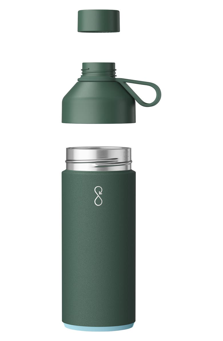 Ocean Bottle Original 34-Ounce Bottle, Alternate, color, Forrest Green
