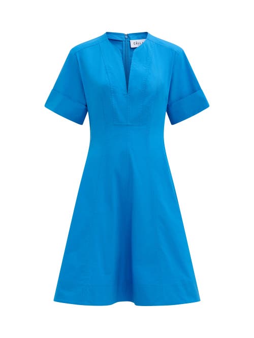Callas Milano Sora Topstitched A-line Dress