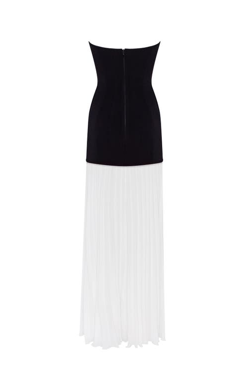 Milla Parisienne Dress With A Pleated Skirt In White