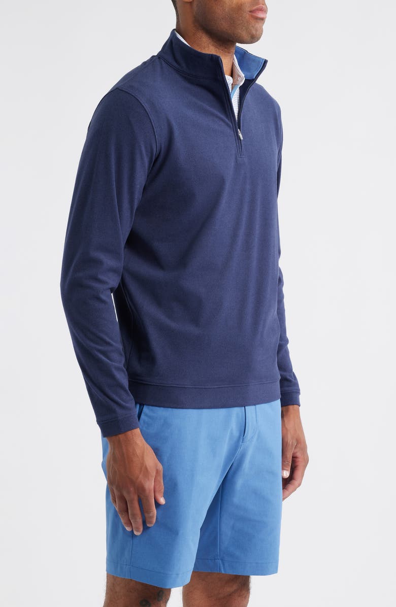 Peter Millar ArdentAir Performance Quarter-Zip Pullover, Alternate, color, Navy