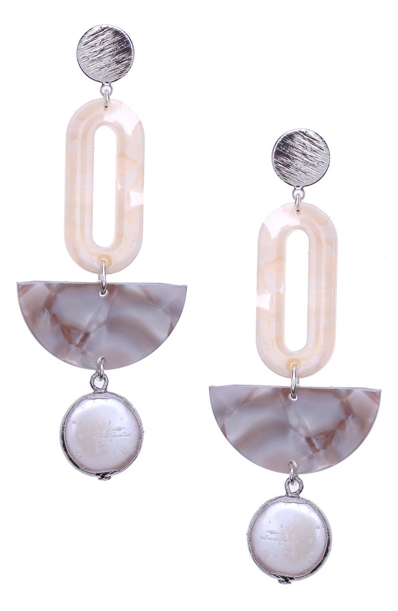 Nakamol Chicago Nakamol Design Geo Drop Earrings, Main, color, 