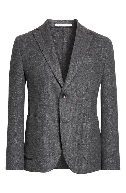 Single Breasted Soft Slim Fit Jacket