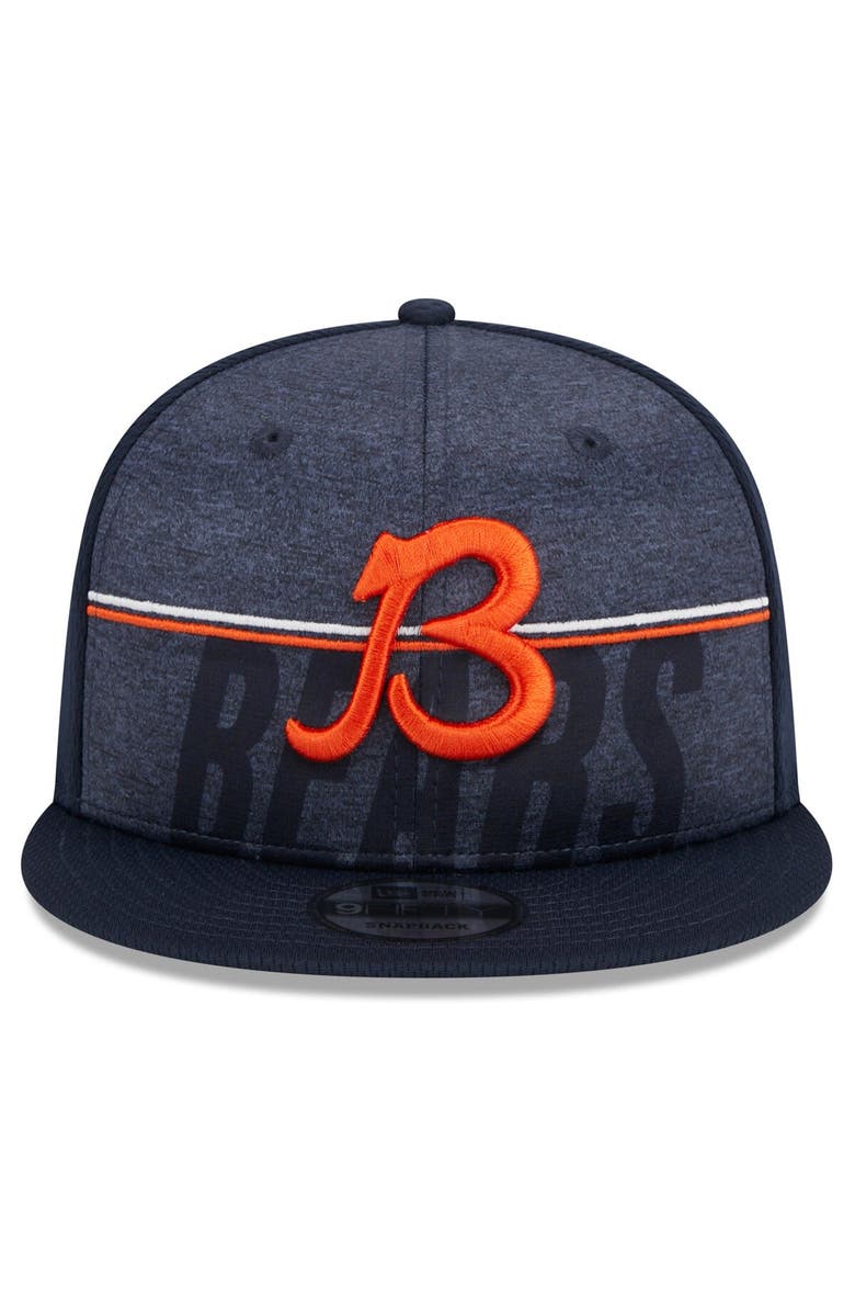 New Era Men's New Era Navy Chicago Bears 2023 NFL Training Camp Secondary Logo 9FIFTY Snapback Hat, Alternate, color, 