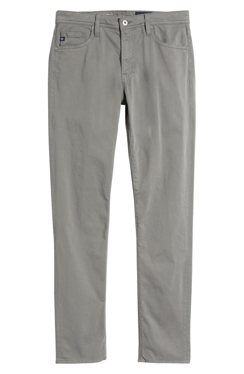 AG Tellis Stretch Sateen Modern Slim Pants, Alternate, color, Rocky Coast
