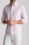 UNTUCKit Fairfax Microprint Performance Button-Up Shirt