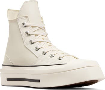 Converse Gender Inclusive Chuck 70 De Luxe Square Toe Platform High Top Sneaker Nordstrom