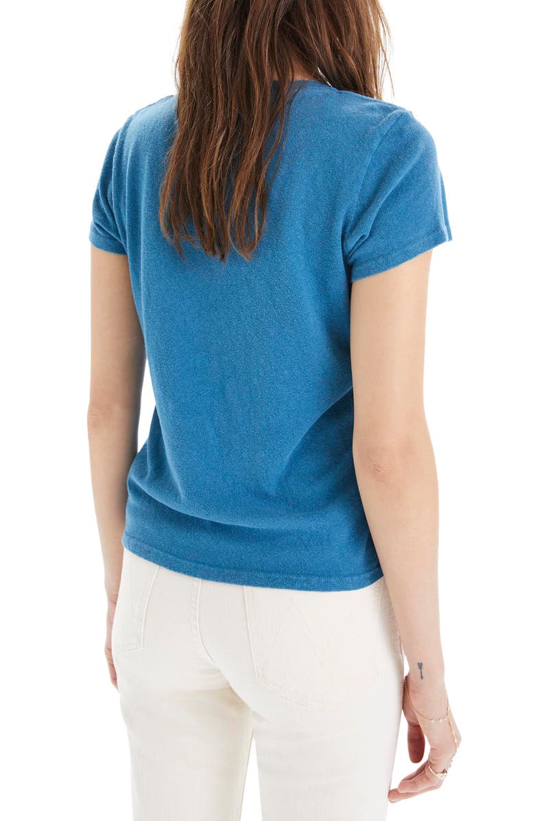 MOTHER The Sinful Supérieur Tee, Alternate, color, Surf Mon Amour