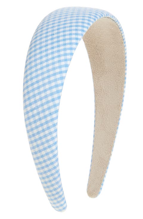 Padded Plaid Headband