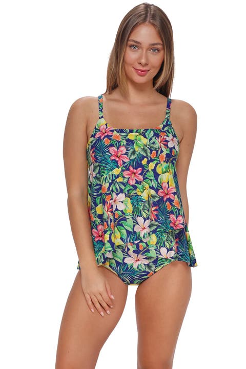 Elena Tankini Swimsuit Top - DD Cup