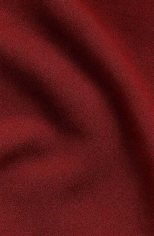Regent Row Organic Cotton Crew Neck Tee In Red