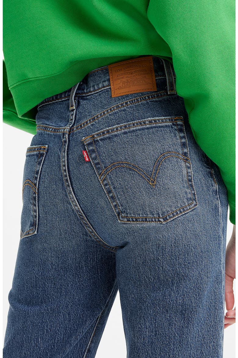 Ribcage High Waist Straight Leg Jeans, Alternate, color, VALLEY VIEW