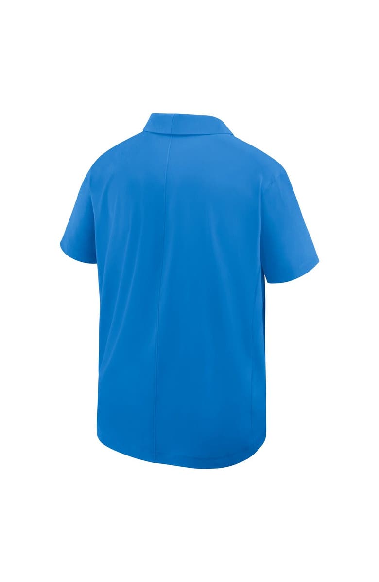 Nike Men's Nike Powder Blue Ole Miss Rebels Woven Polo, Alternate, color, Powder Blue