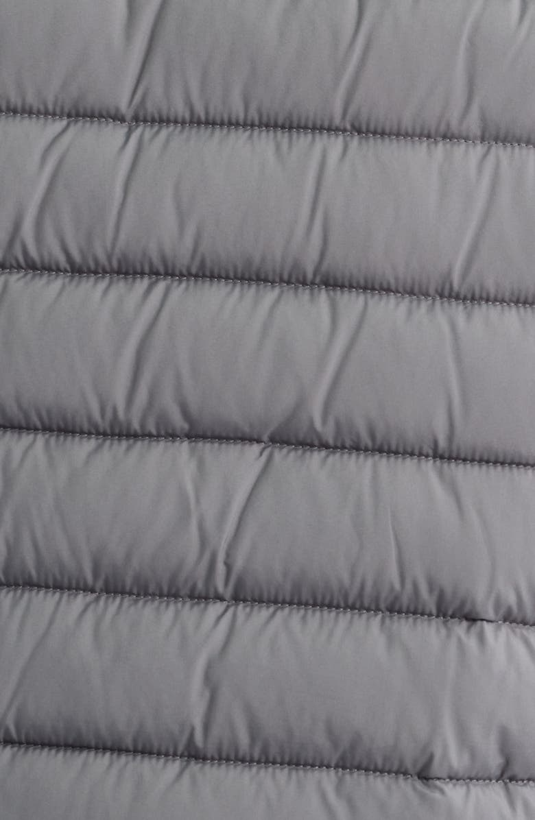 Save The Duck Erion Water Resistant Quilted Puffer Jacket, Alternate, color, Mid Grey