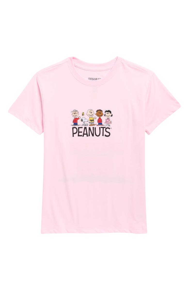 Freeze Kids' Peanuts<sup>®</sup> Graphic T-Shirt, Main, color, Light Pink