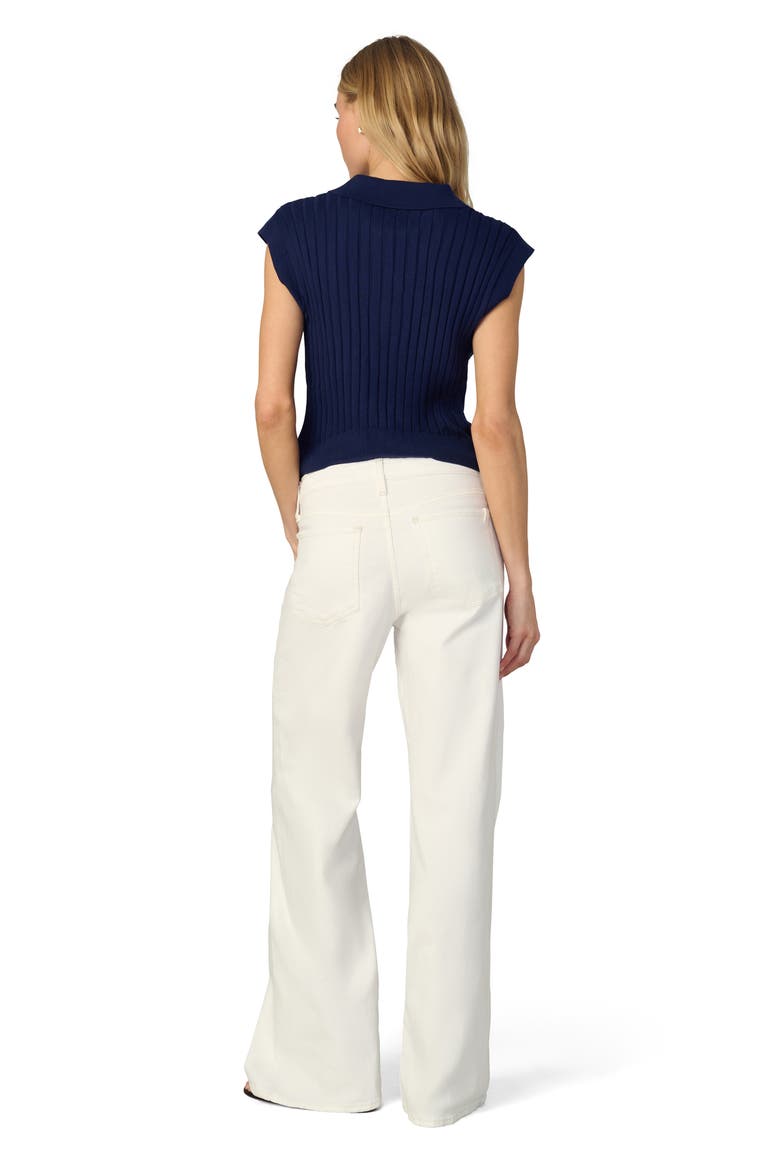 The Mal Popover Rib Sweater, Alternate, color, NAVY