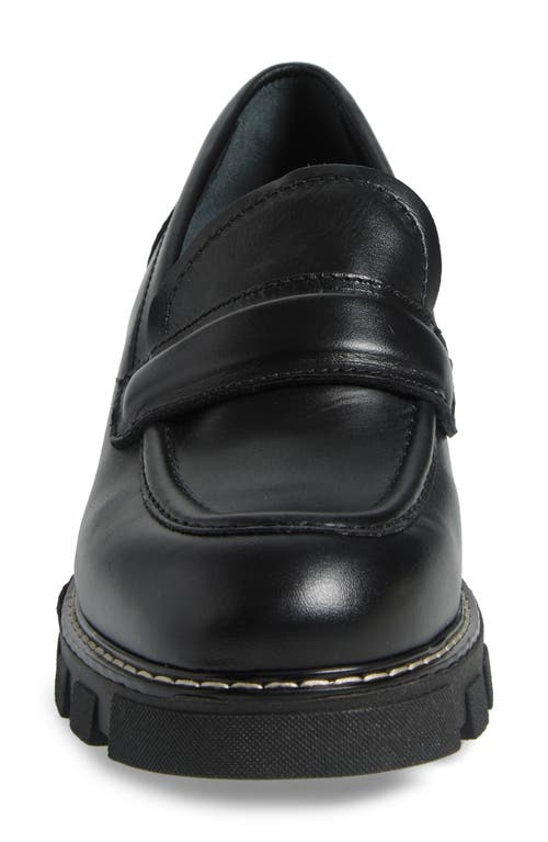 La Canadienne Douglas Lug Loafer In Black