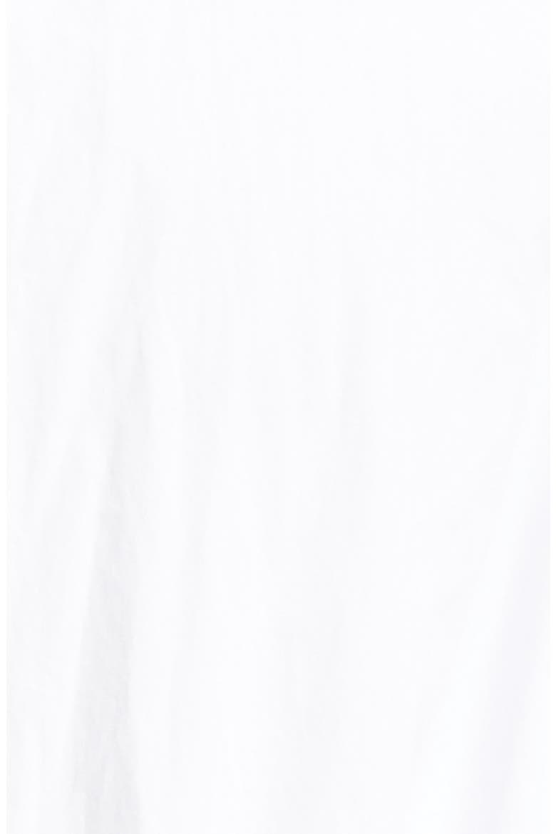 Ruffle Long Sleeve Organic Cotton Blouse, Alternate, color, BRIGHT WHITE