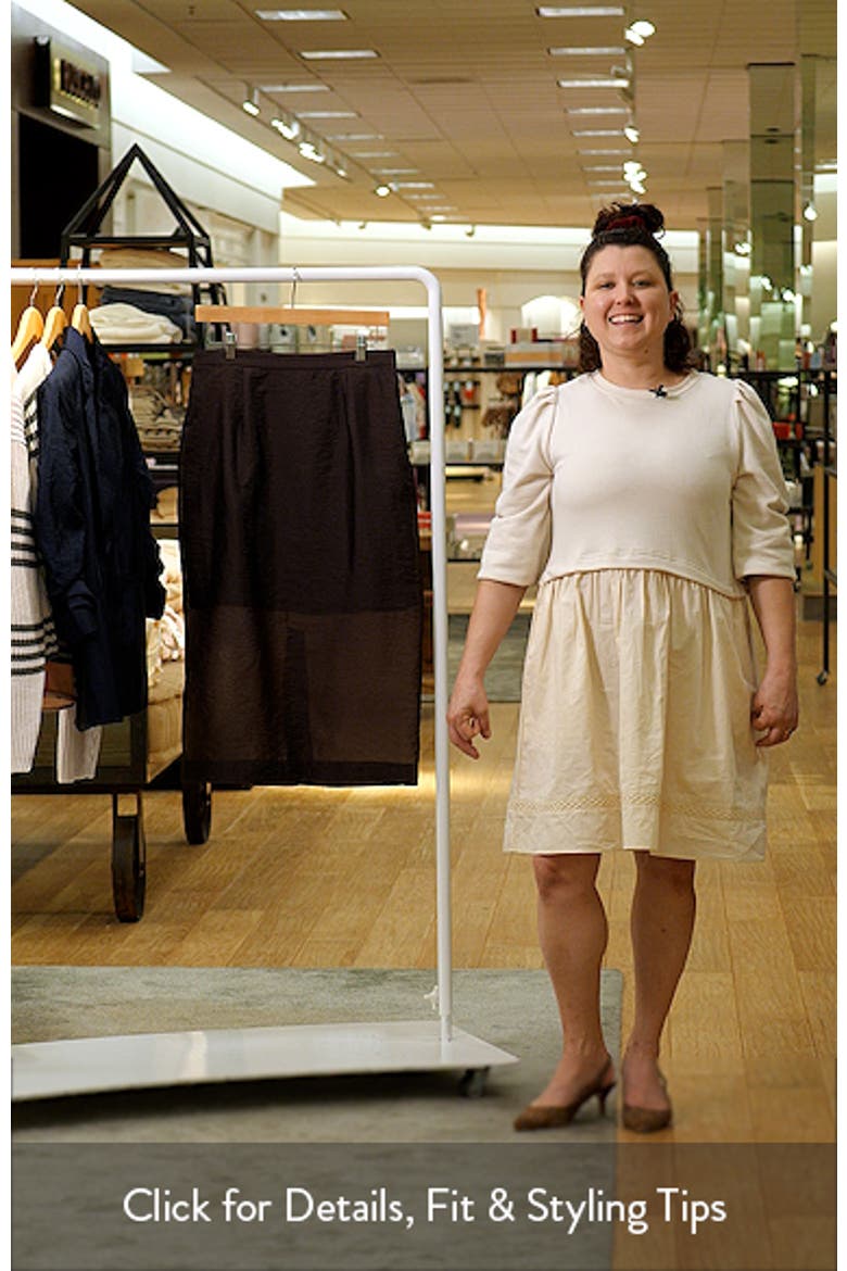 Organza Midi Pencil Skirt video