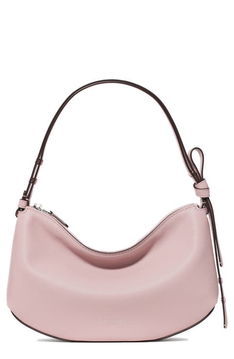 Loop Pebbled Leather Shoulder Bag