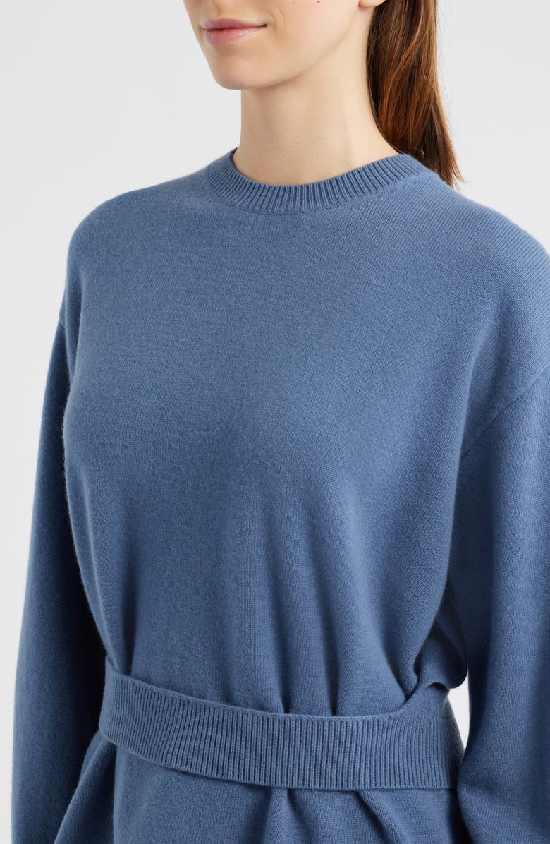 COS Alter Wool Sweater, Alternate, color, Blue Medium Dusty