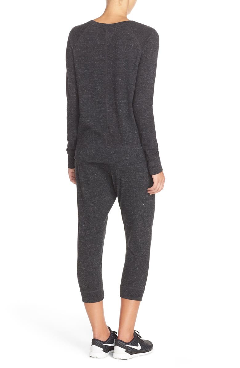 Nike 'Gym Vintage' Capris, Alternate, color,