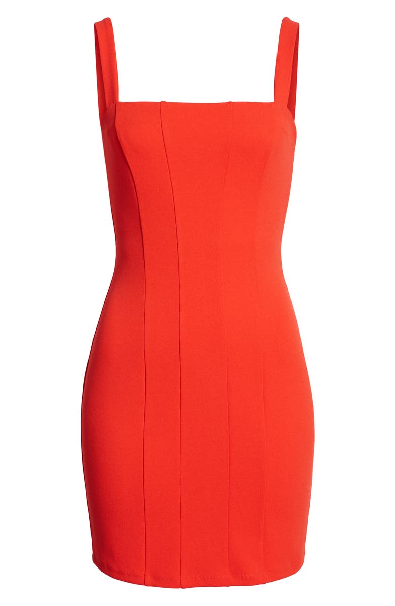 Leith Seamed Body-Con Dress, Alternate, color, 