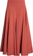 A.L.C. Gemma Stretch Cotton Skirt