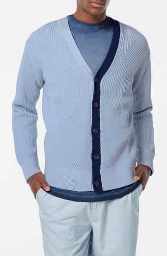 Scotch & Soda Structured Dropped Shoulder Cotton Cardigan