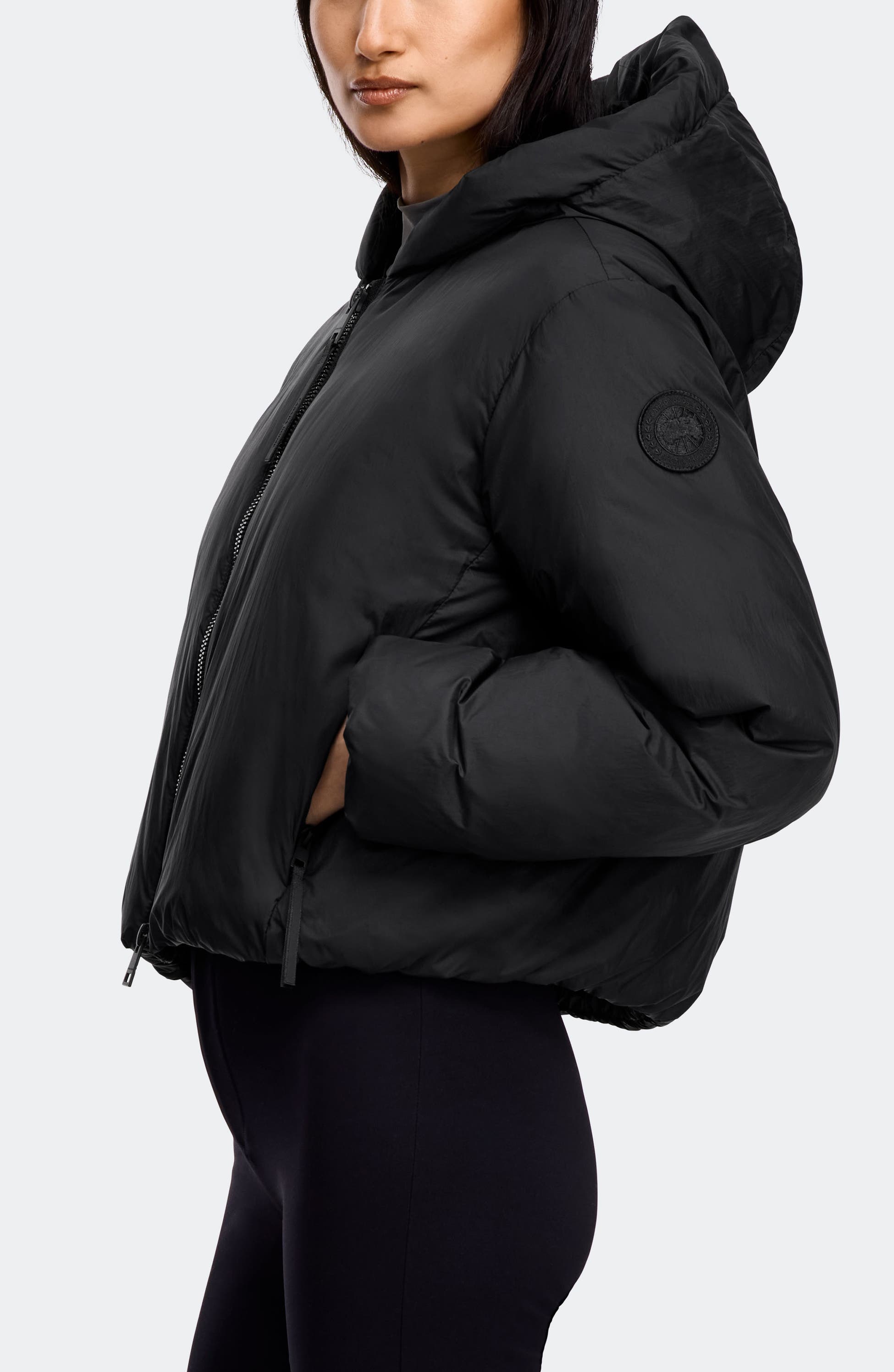 Elba Convertible Hooded Down Jacket
