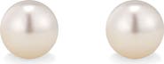 D.LOUISE Mini Faux Pearl Stud Earrings