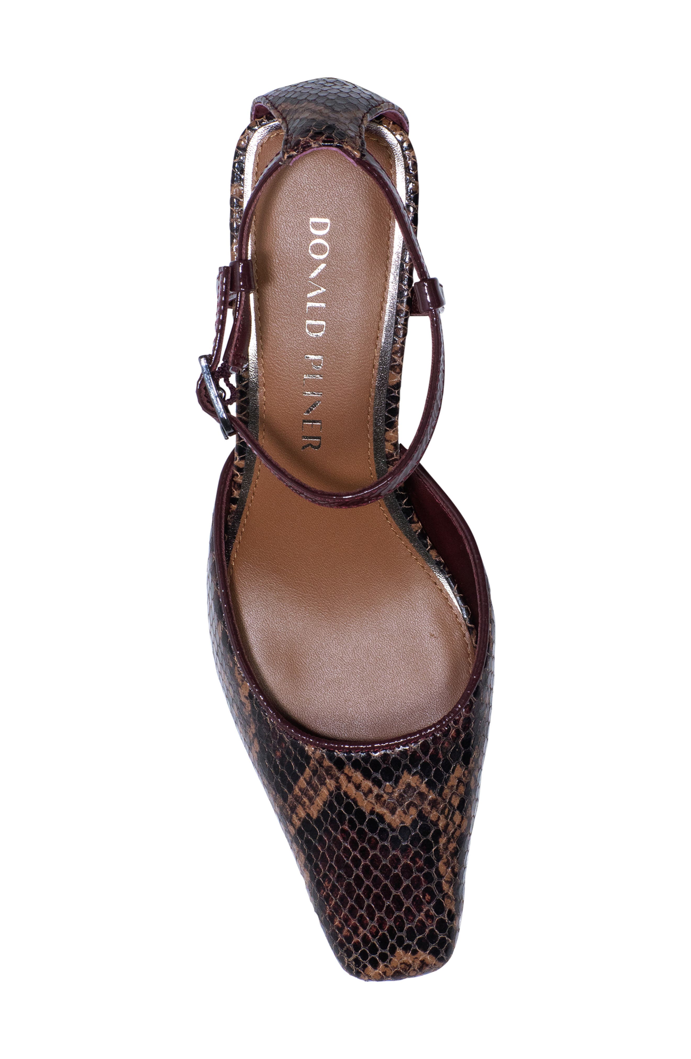 Donald Pliner Chad Snakeskin Embossed Pump, Alternate, color, 