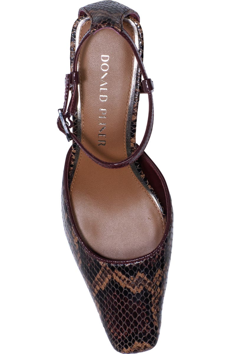 Donald Pliner Chad Snakeskin Embossed Pump, Alternate, color,