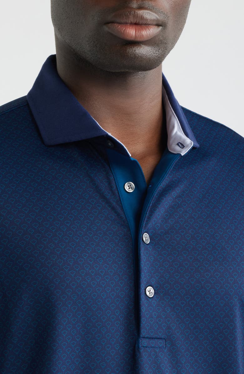Greyson Drifter Regular Fit Polo, Alternate, color, Maltese Blue