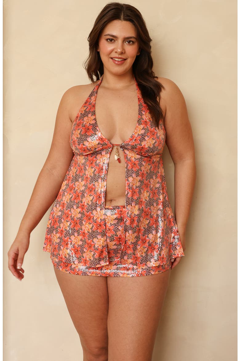 Ultra Tank Top, Alternate, color, Fiesta
