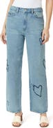Habitual Wythe Hearted High Waist Relaxed Straight Leg Jeans