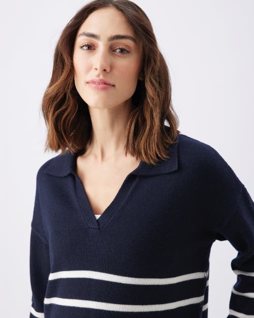 Ripe Maternity Lori Nursing Knit Sweater In Blue