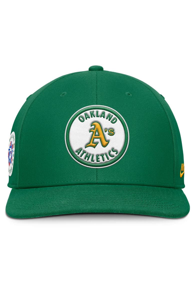 Men's Nike Green Athletics Pro Performance Snapback Hat, Alternate, color, Green