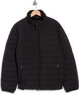 Calvin Klein Stretch Faux Fur Lined Puffer Jacket