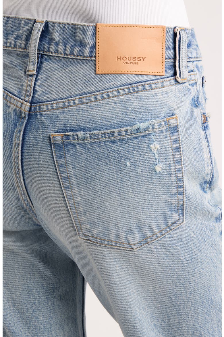 Albany Low Rise Straight Leg Jeans, Alternate, color, LIGHT BLUE