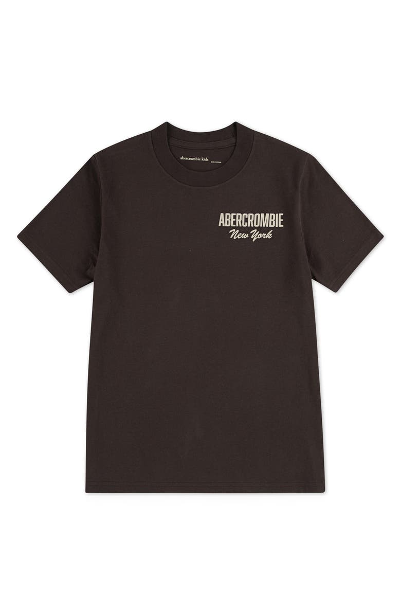 abercrombie kids Kids' Rec League Graphic T-Shirt, Main, color, After Dark