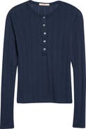 Marine Layer Pointelle Henley