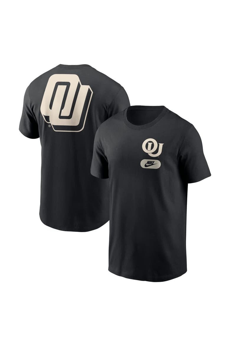 Men's Nike Black Oklahoma Sooners Fashion T-Shirt, Main, color, Black
