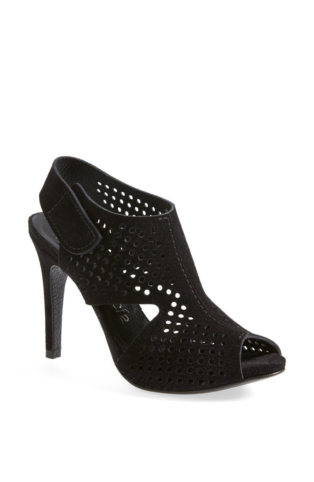 Pedro Garcia 'Samara' Perforated Open Toe Sandal, Main, color, 