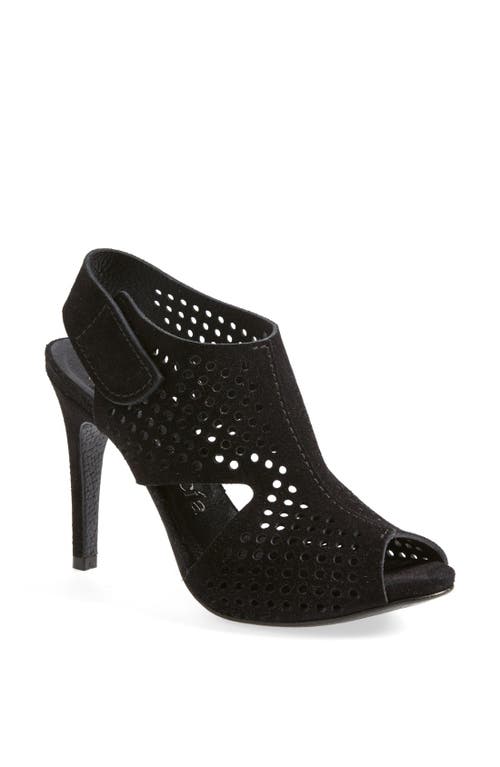 Pedro Garcia 'samara' Perforated Open Toe Sandal In Multi