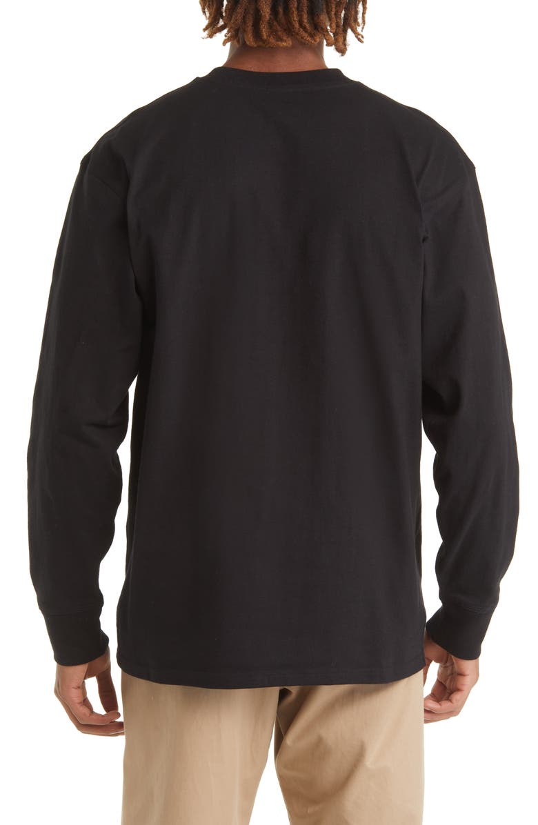 Carhartt Work In Progress Long Sleeve Organic Cotton T-Shirt, Alternate, color, 