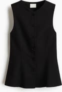 H&M Peplum Waistcoat