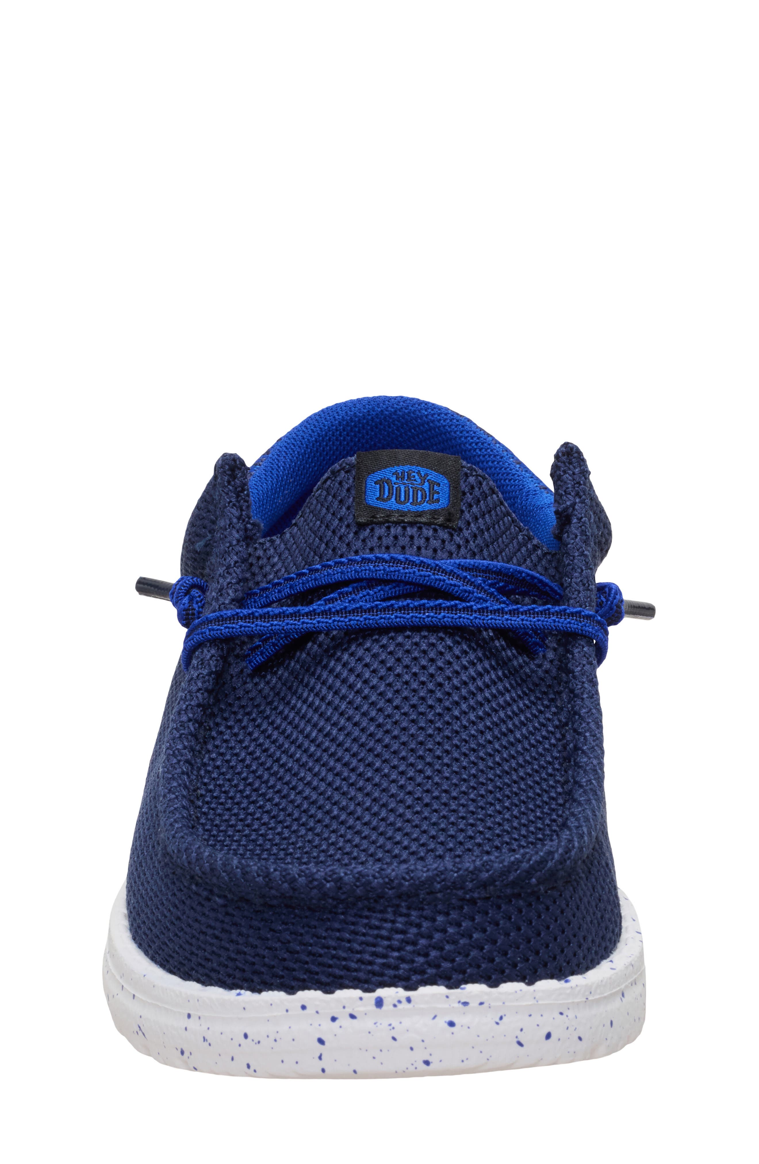 Kids' Wally Funk Y Slip-On, Alternate, color, BLUE/ BLUE