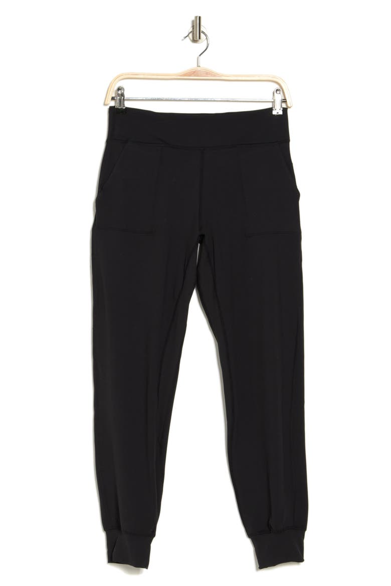 Steady 7/8 Pocket Joggers, Alternate, color, BLACK